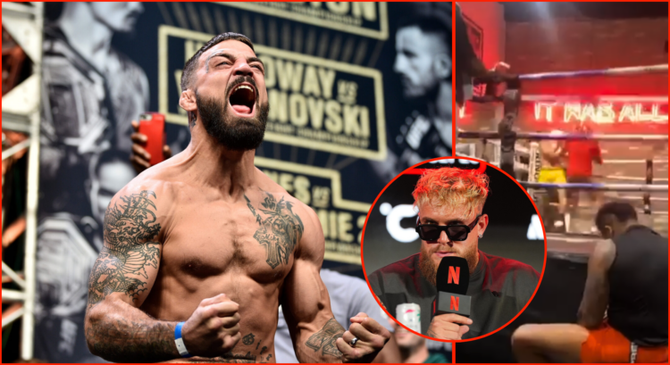 Pop out of Jake Paul and Mike Perry