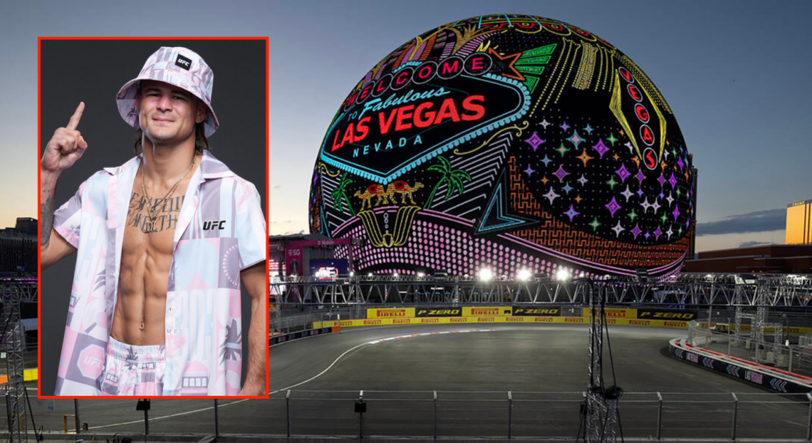 Pop out of Diego Lopes and las vegas sphere