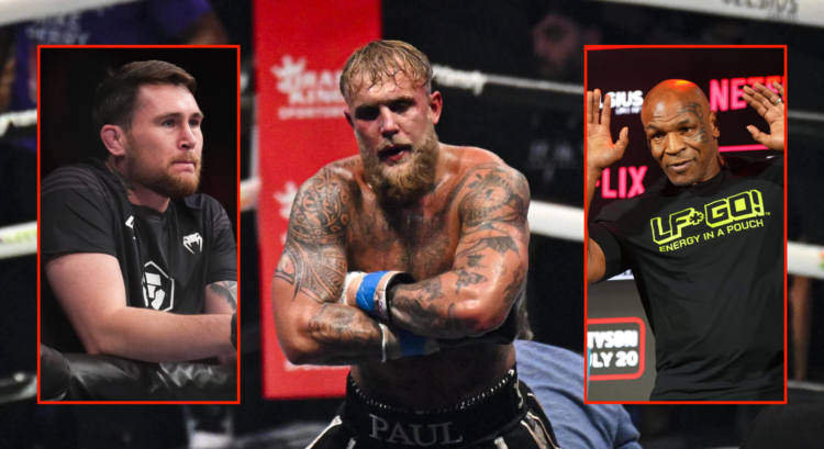 Pop out of Jake Paul, Darren Till and Mike Tyson