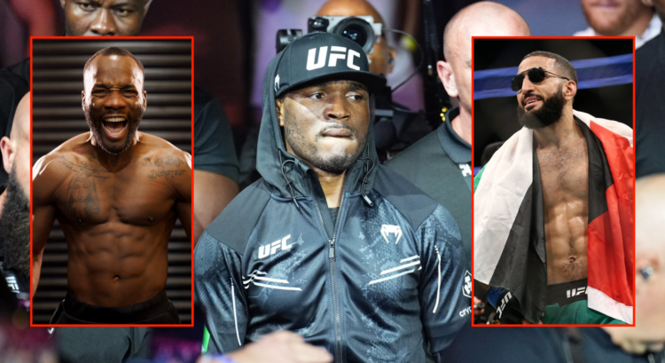 Pop out of Kamaru Usman, Leon Edwards and Belal Muhammad