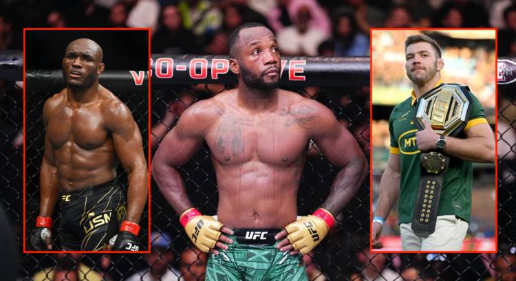 Pop out of Leon Edwards at UFC 304, Kamaru Usman and middleweight champ Du Plessis