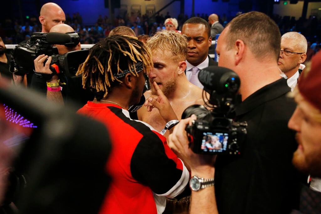 KSI and Jake Paul facing off in 2020
