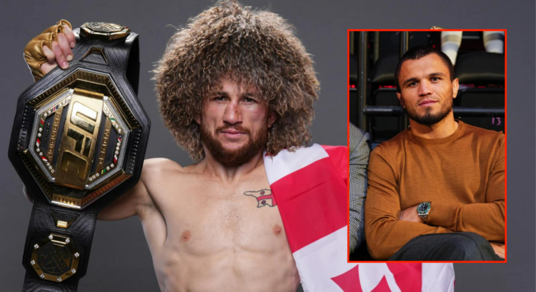Pop out of Merab Dvalishvili and Umar Nurmagomedov at UFC 306