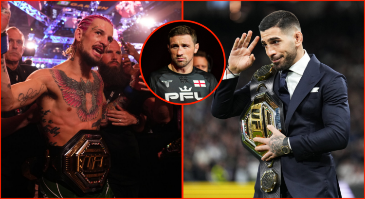 Split of Sean O'Malley at UFC 292, Brendan Loughnane at PFL Week 6 and Ilia Topuria at the Santiago Bernabeu