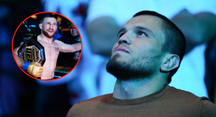 Split of Umar Nurmagomedov and Merab Dvalishvili at UFC 306