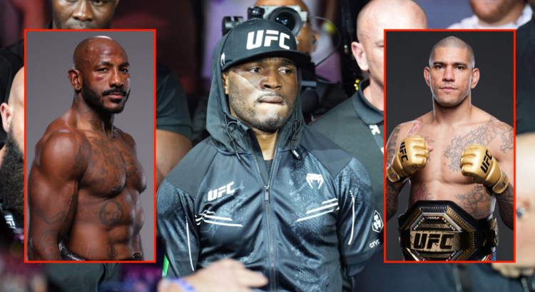 Pop out of Kamaru Usman walking out at UFC 294, Khalil Rountree after his win over Anthony Smith, and Alex Pereira after his win over Jiri Prochazk...