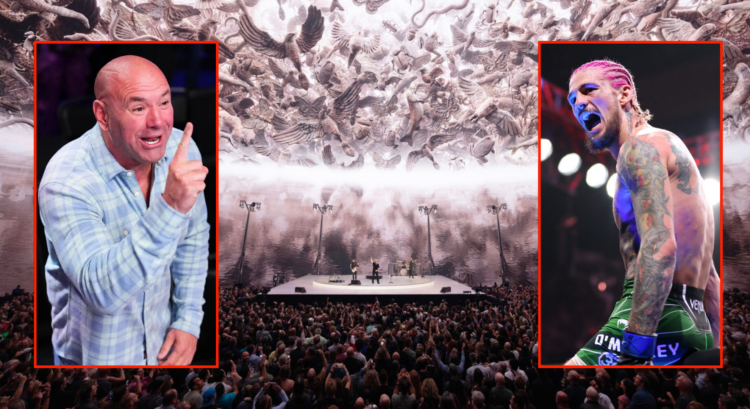 Split of Dana White on S8 EP4 of DWCS, U2 at The Sphere and Sean O'Malley at UFC 292