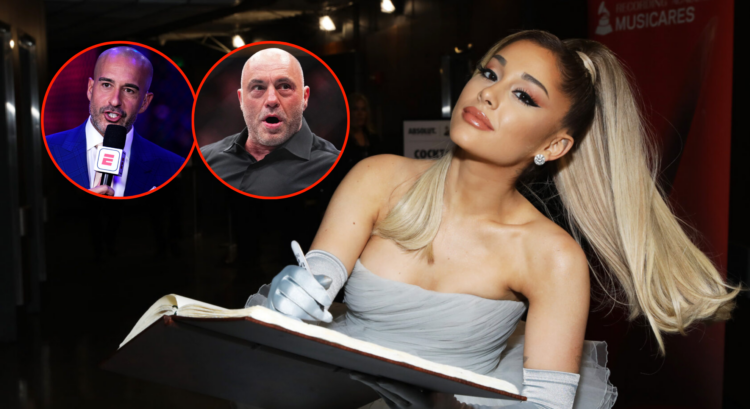 Pop out of Ariana Grande at GRAMMY 2020, Joe Rogan at UFC 300 and Jon Anik at UFC 296