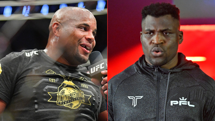 Daniel Cormier and Francis Ngannou