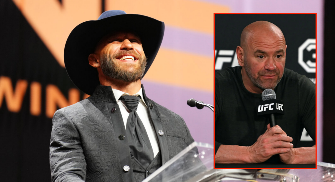 Pop out of Donald Cerrone at the 2023 UFC Hall of Fame and Dana White at UFC Fight Night: Austin