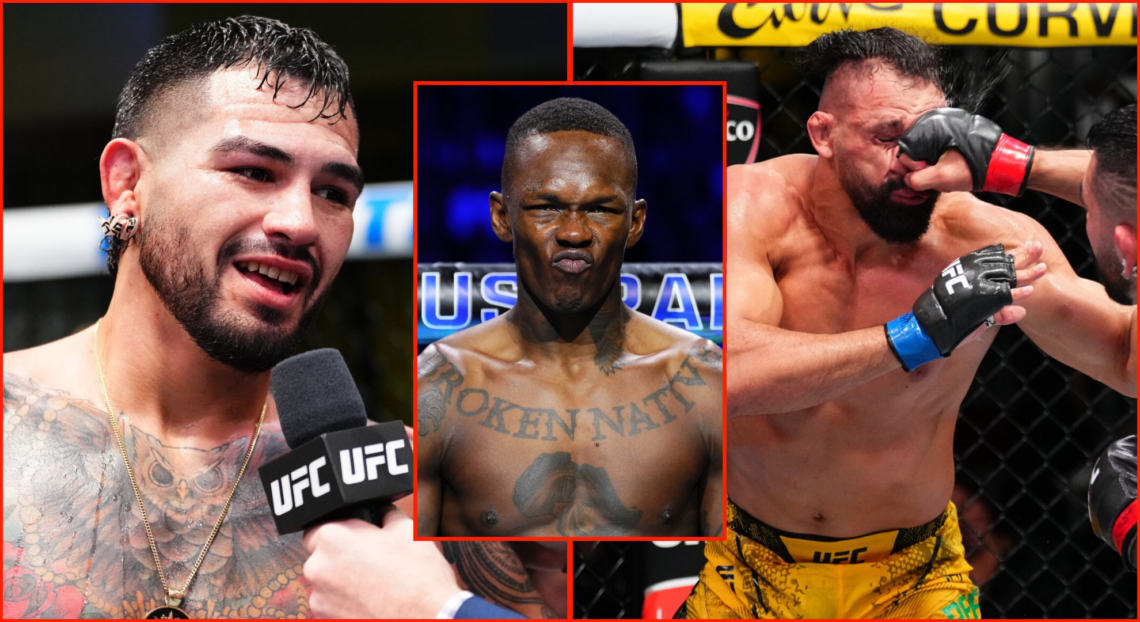Pop out of Israel Adesanya at UFC 305, Anthony Hernandez after UFC Vegas 99 and Michel Pereira vs Hernandez at UFC Vegas 99