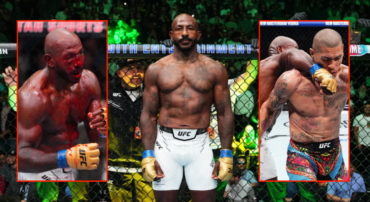 Pop out of Khalil Rountree Jr before UFC 307 and during his title fight with Alex Pereira for the light heavyweight title.