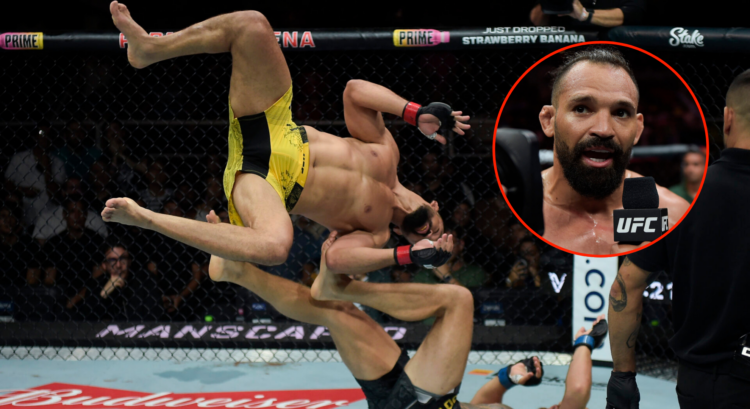 Pop out of Michel Pereira during and after his UFC301 fight against Ihor Potieria
