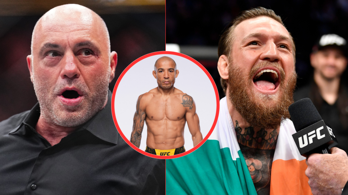 Joe Rogan, Jose Aldo and Conor McGregor