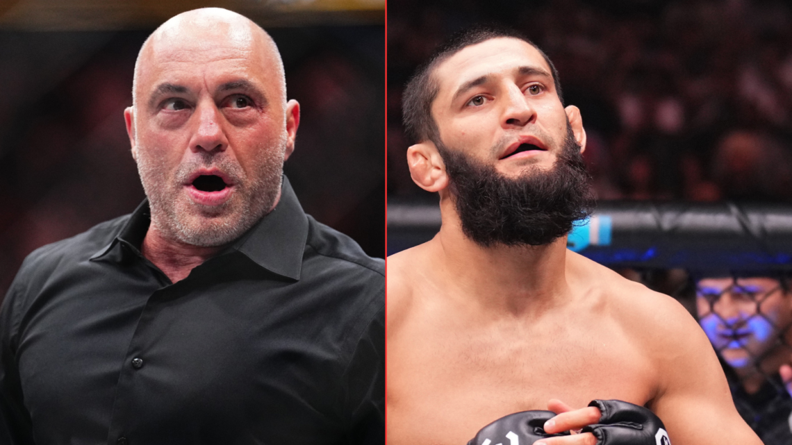 Joe Rogan and Khamzat Chimaev