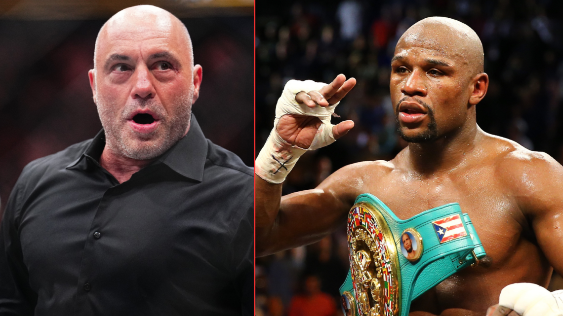 Joe Rogan and Floyd Mayweather