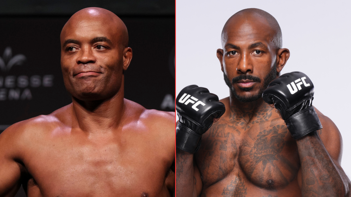 Anderson Silva and Khalil Rountree
