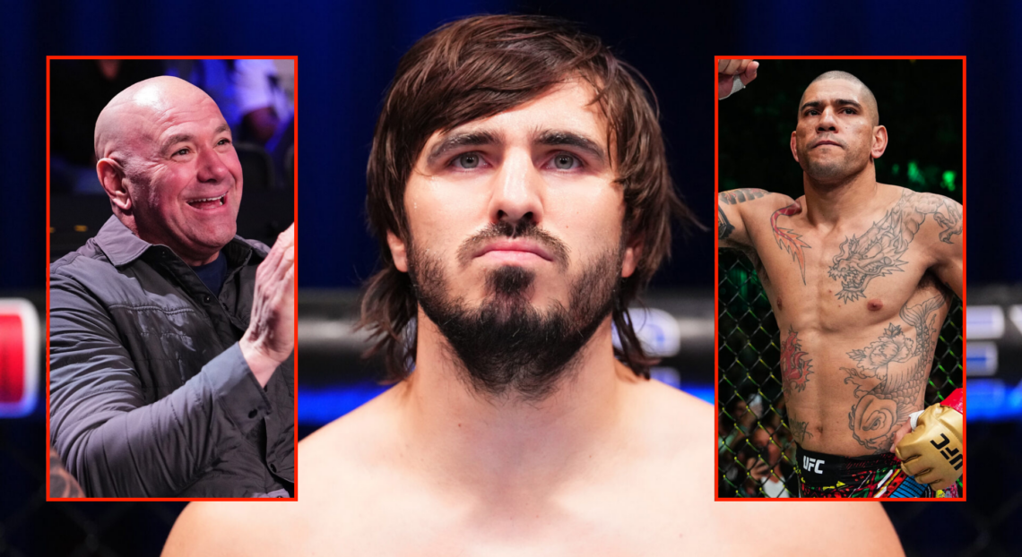 Pop out of Dana White and Artem Vakhitov on DWCS and Alex Pereira at UFC 303