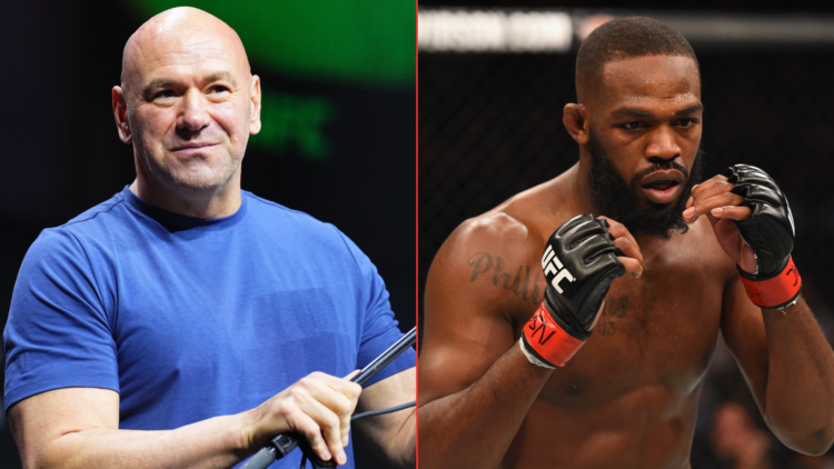 Dana White and Jon Jones
