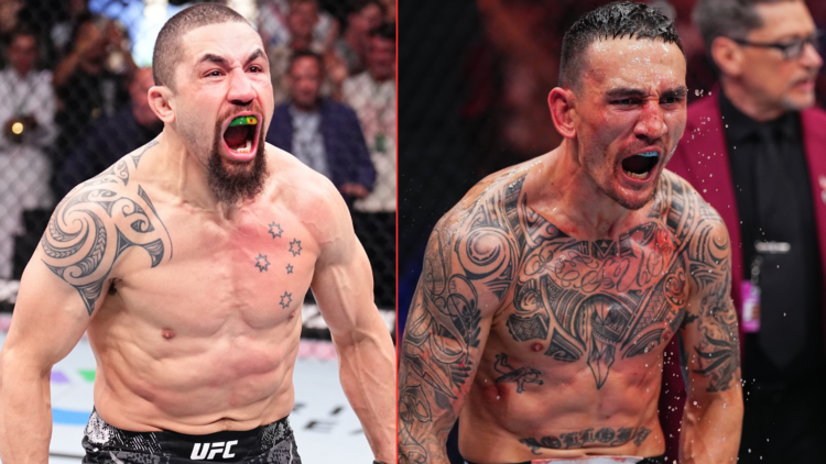 Robert Whittaker and Max Holloway