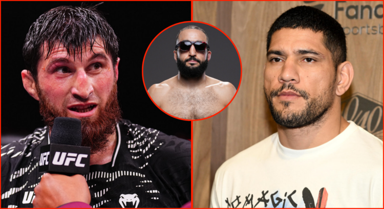 Pop out of Magomed Ankalaev at UFC 308, Alex Pereira at Jay-Z 40/40 Club and Belal Muhammad after UFC 288
