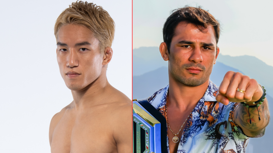 Kai Asakura and Alexandre Pantoja