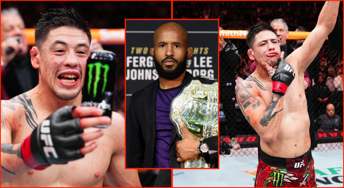 Pop out of Brandon Moreno at UFC Fight Night: Edmonton and Demetrious Johnson at UFC 216