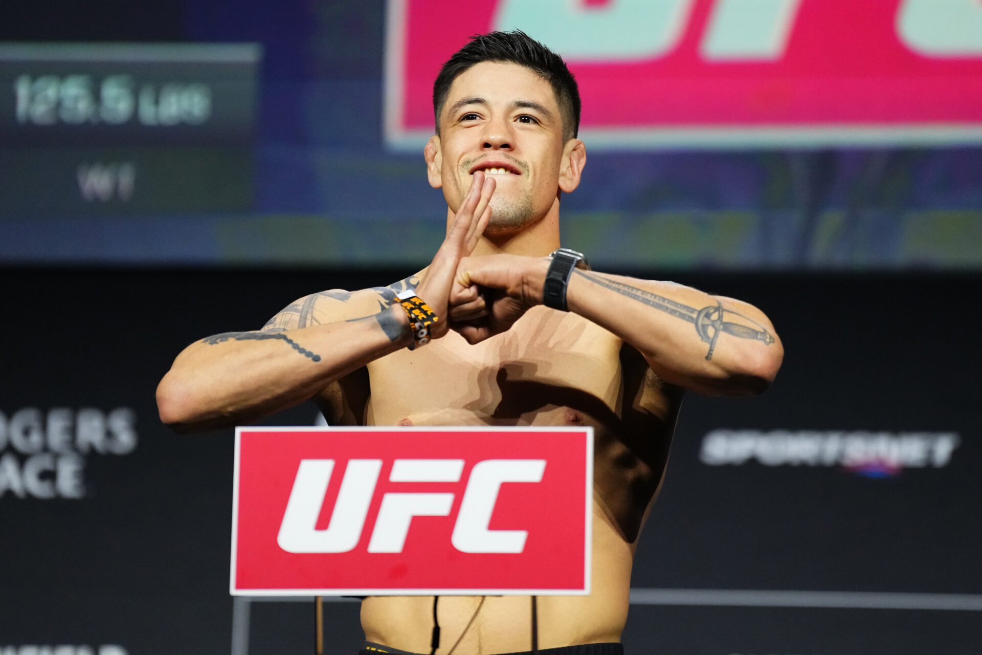 UFC Fight Night: Moreno v Albazi Ceremonial Weigh-in