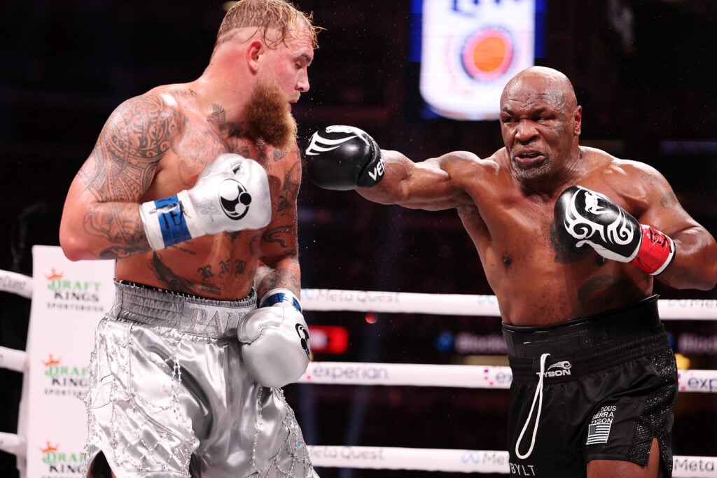 LIVE On Netflix: Jake Paul Vs. Mike Tyson