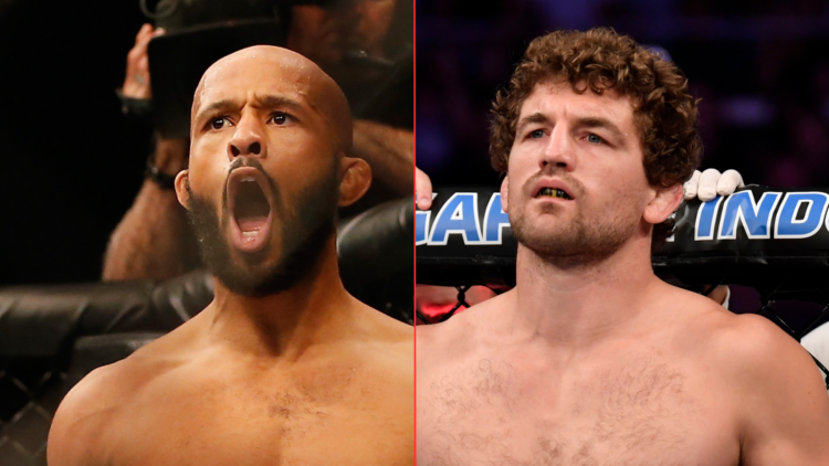 Demetrious Johnson and Ben Askren