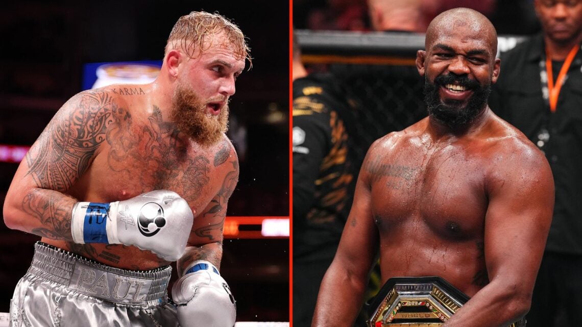 Jake Paul and Jon Jones.