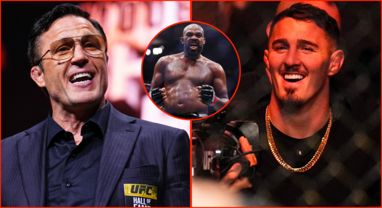 Chael Sonnen, Tom Aspinall, Jon Jones