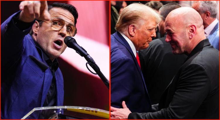Chael Sonnen, Dana White, Donald Trump