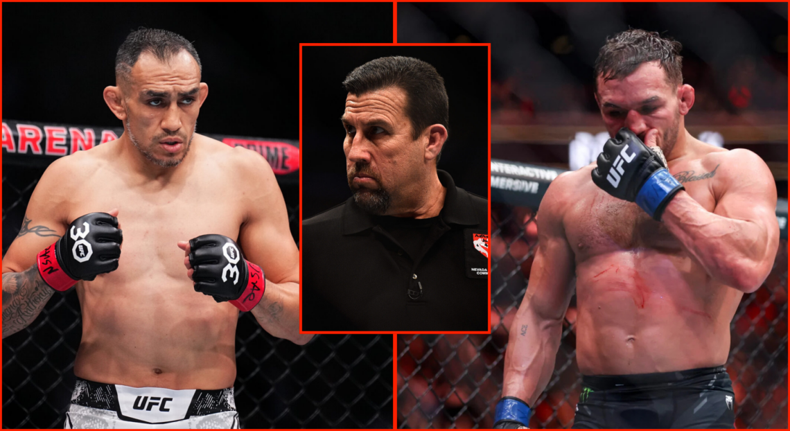 Pop out of John McCarthy at UFC 207, Michael Chandler at UFC 309 and Tony Ferguson at UFC 296