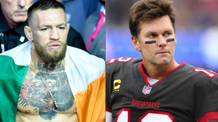 Conor McGregor and Tom Brady