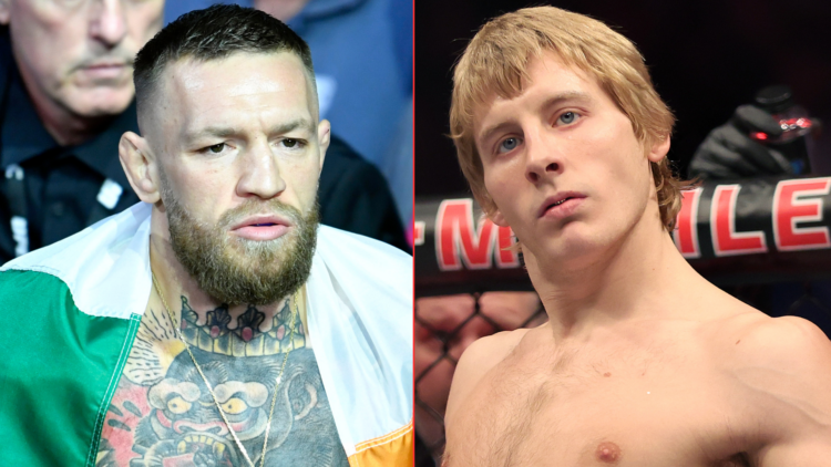 Conor McGregor and Paddy Pimblett