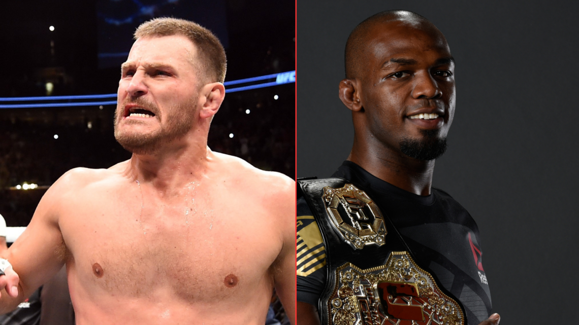 Stipe Miocic and Jon Jones