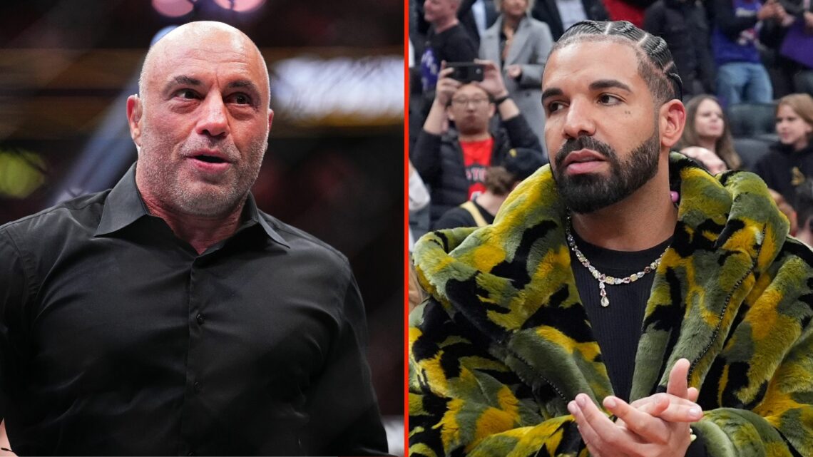 Joe Rogan and Drake.