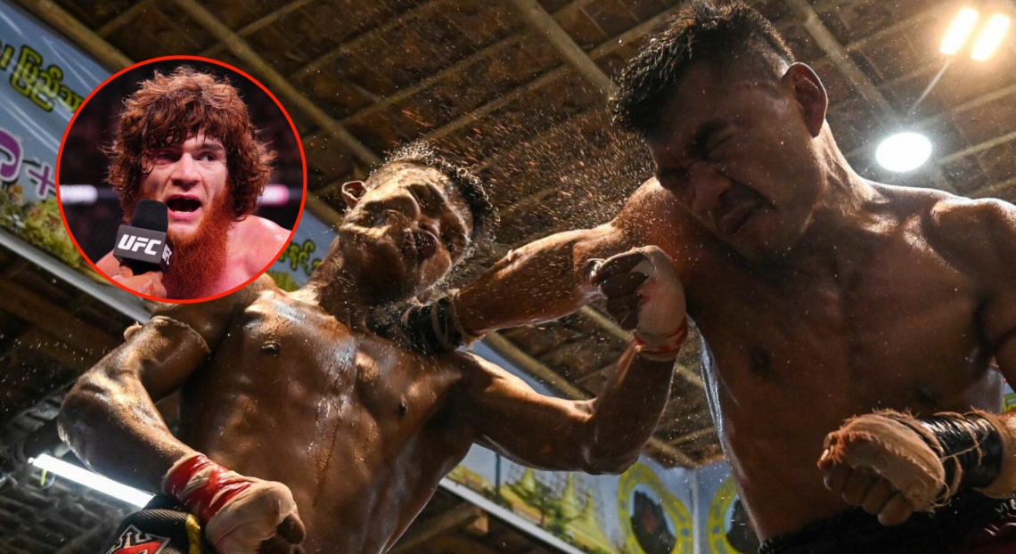 Pop out of Shara Magomedov at UFC 308 and a Lethwei fight in Hlaingbwe township in Karen state
