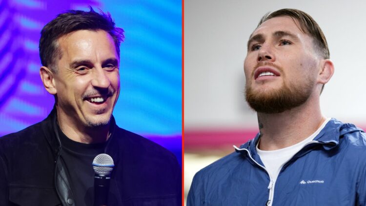 Gary Neville and Darren Till.