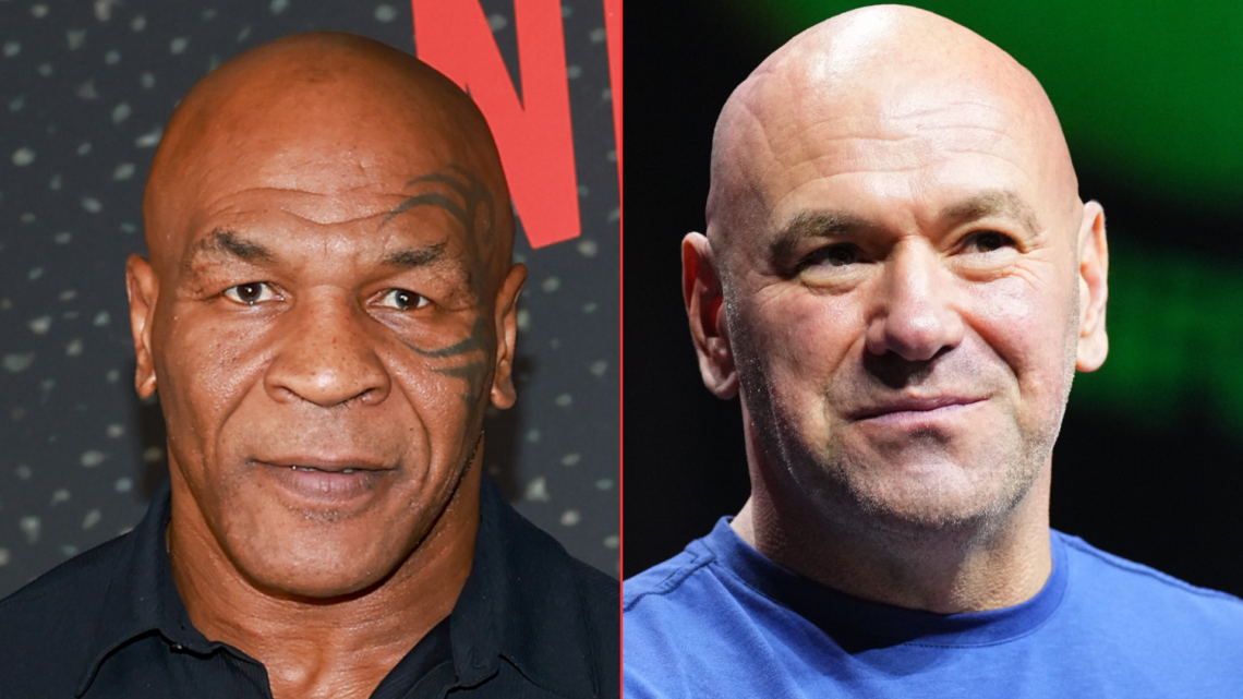 Mike Tyson and Dana White