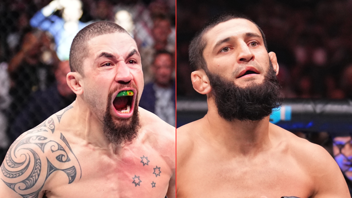Robert Whittaker and Khamzat Chimaev