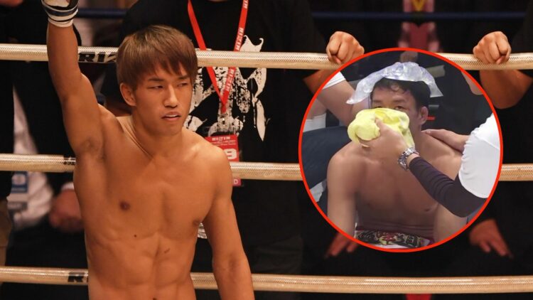 Kai Asakura of Japan enters the ring during the RIZIN Fighting World Grand-Prix 2017 2nd Round.