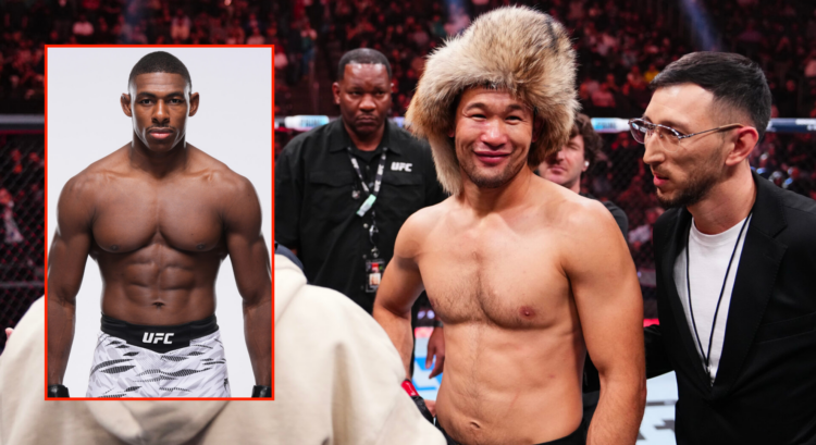 Pop out of Joaquin Buckley Fighter Portrait ahead of UFC Tampa and Shavkat Rakhmonov after UFC 310