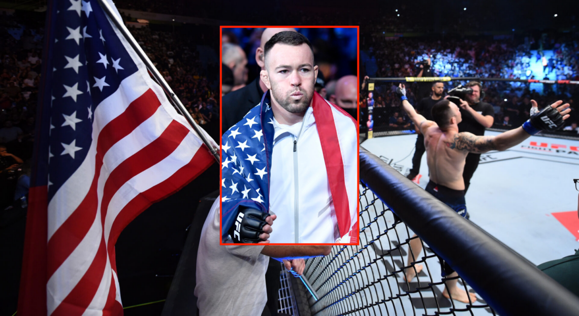 Pop out of Colby Covington at UFC Fight Night Sao Paulo in 2017 and at UFC 268: Usman v Covington 2