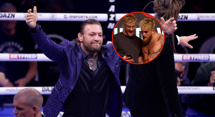 Conor McGregor and the Paul Brothers Logan and Jake