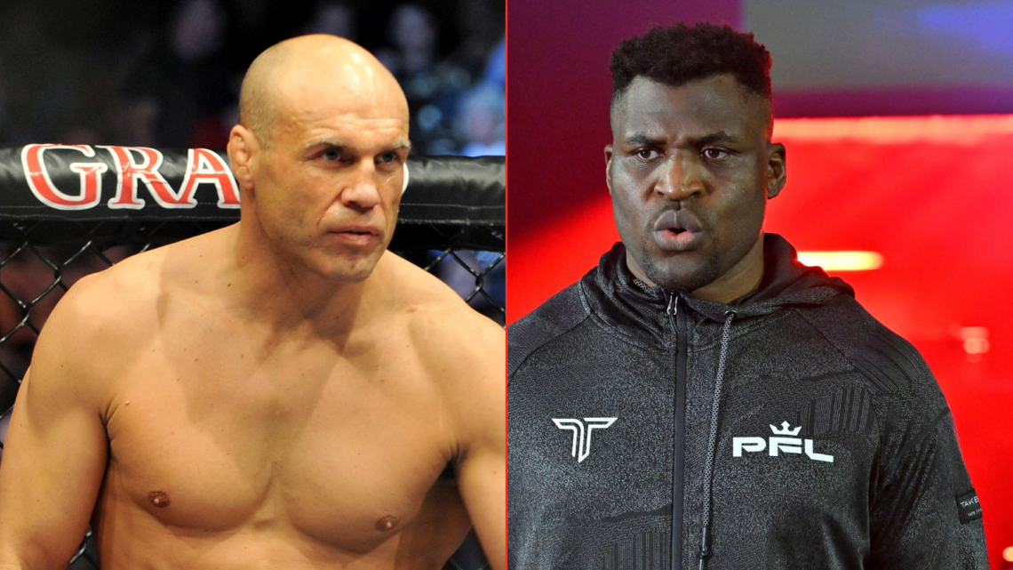 Randy Couture and Francis Ngannou