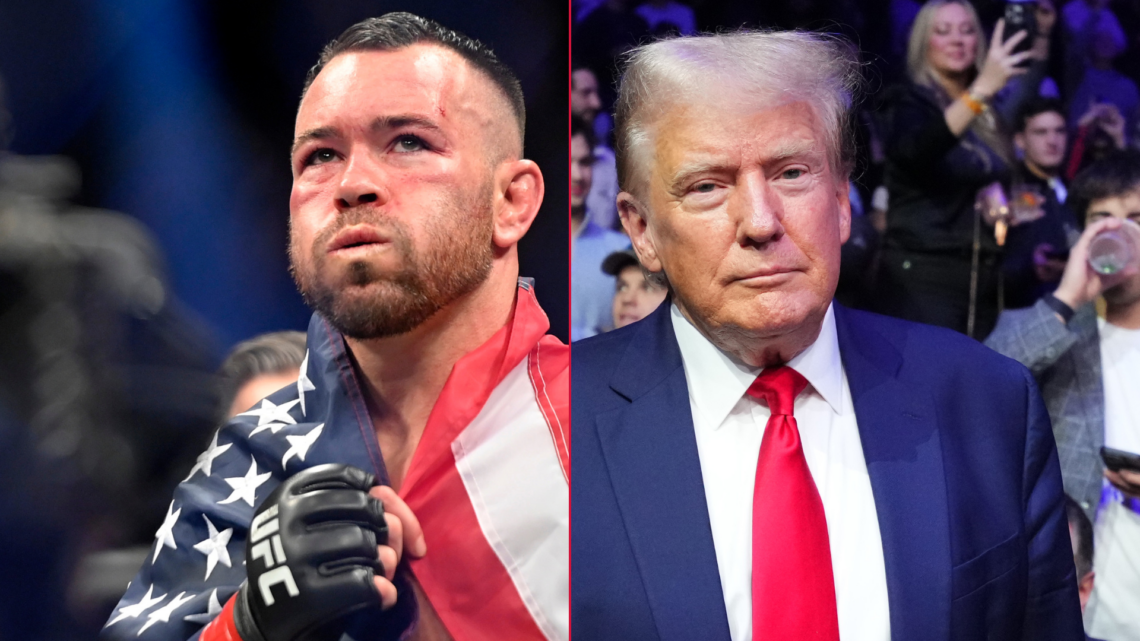 Colby Covington and Donald Trump
