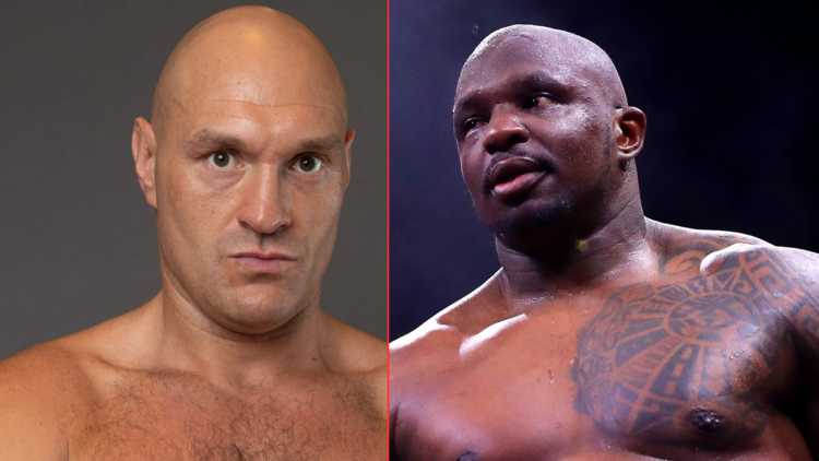 Tyson Fury and Dillian Whyte