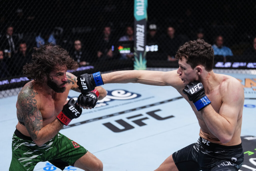 Clay Guida vs Chase Hooper result: 17-year age gap fight ends with slick submission at UFC 310